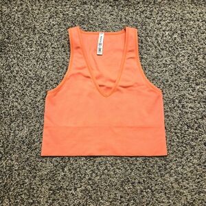 Athleta Aurua Orange Tank Top